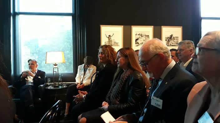 Dr Vasso Apostolopoulos shares her research at Hellenic Museum