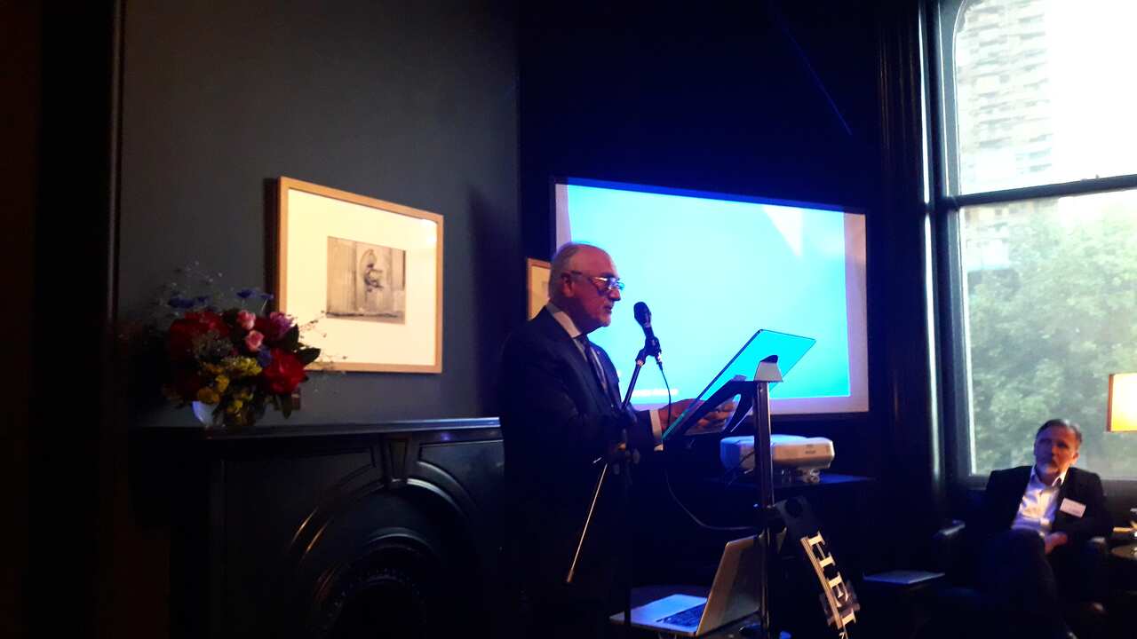 Victoria University's Chancellor, George Pappas