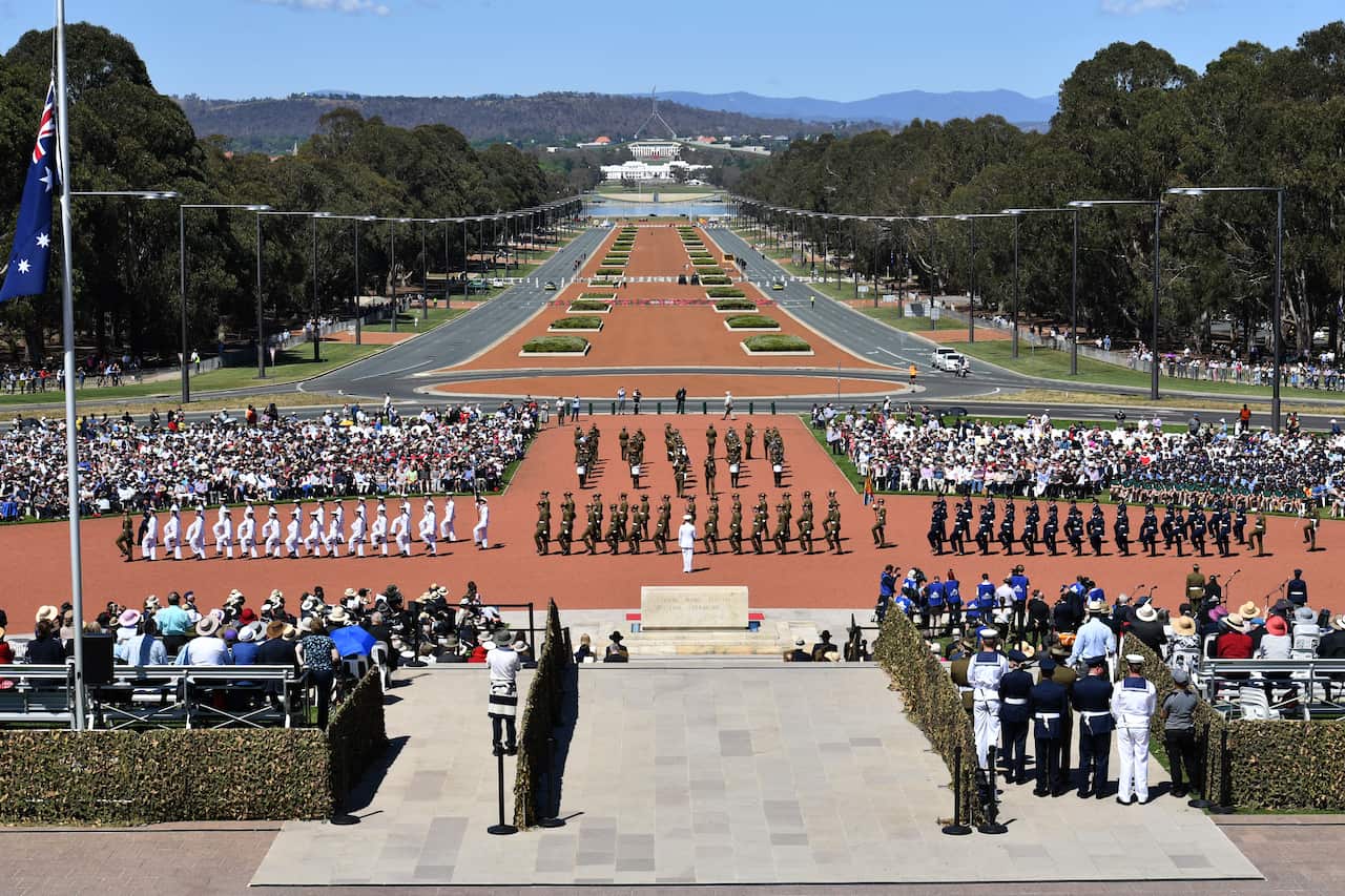 Remembrance Day at the Australian War Memorial