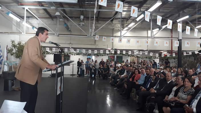 Στιγμιότυπο από το Φεστιβάλ Χαλουμιού στη Μελβούρνη