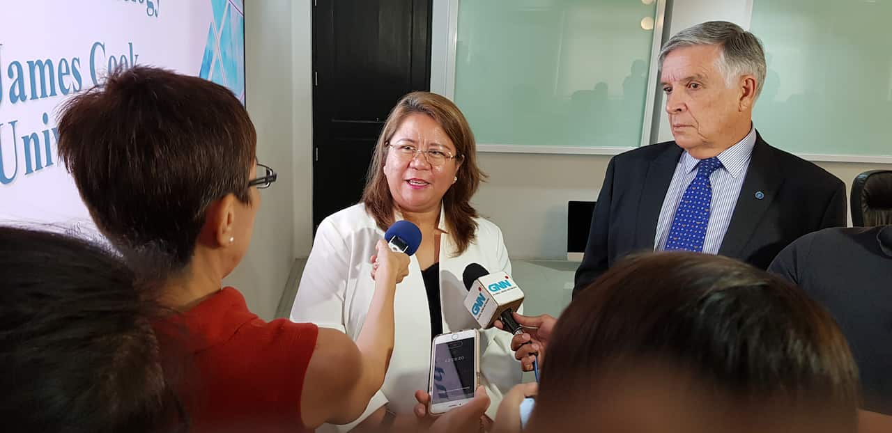 DOST Undersecretary for Research and Development Rowena Guevarra 