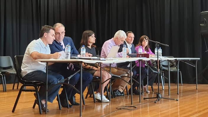 Στιγμιότυπο από την πρόσφατη Ετήσια Γενική Συνέλευση της Ελληνικής Κοινότητας Μελβούρνης