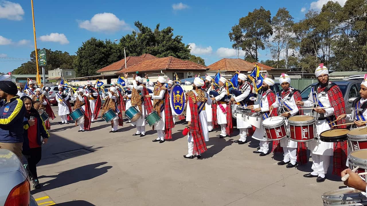 Sri Dasmesh Pipe Band of Malaysia