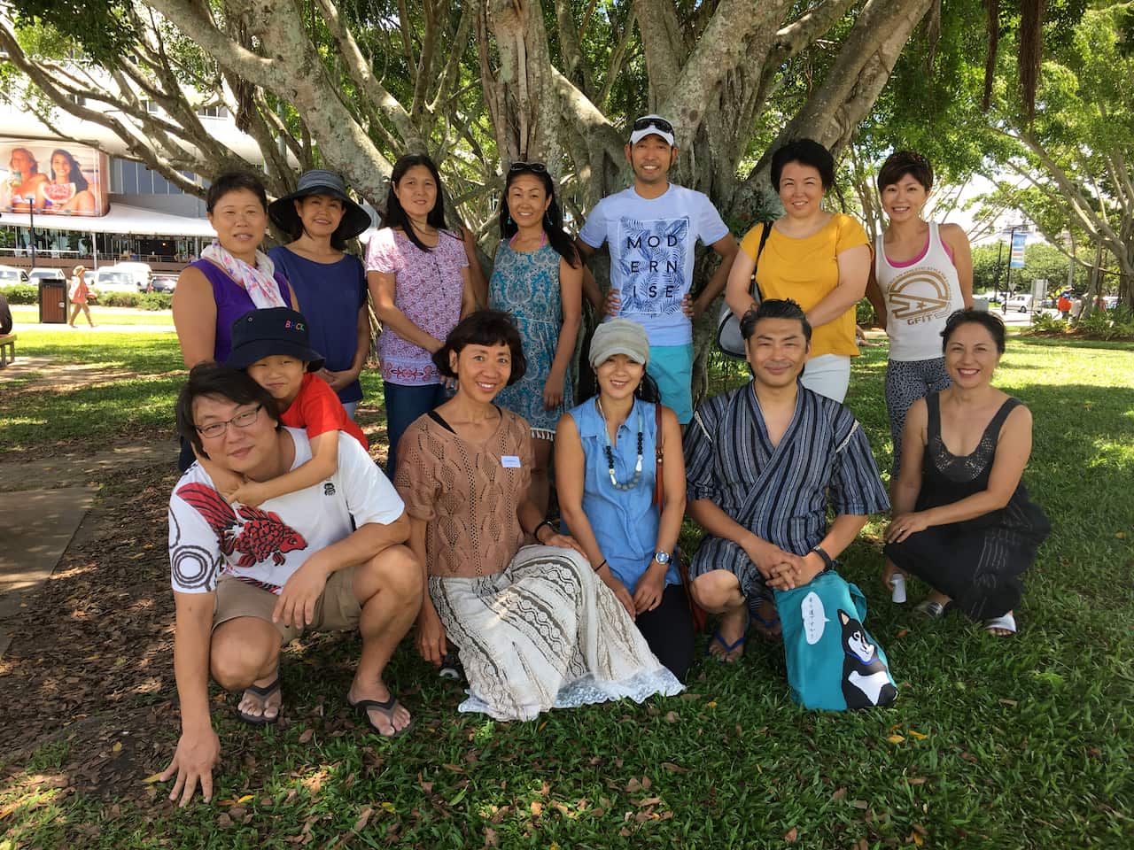 Staff meeting for WAKU WAKU Japanese Radio, a community radio in Cairns, QLD.