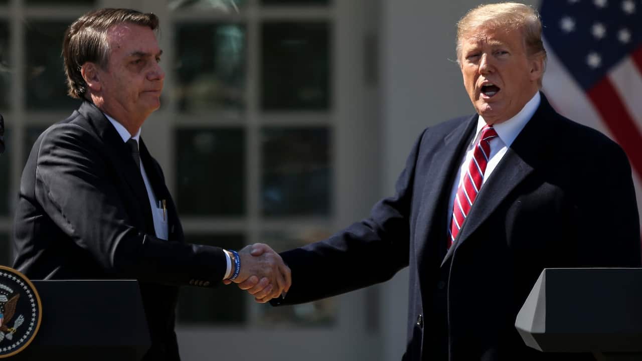 Jair Bolsonaro e Donald Trump