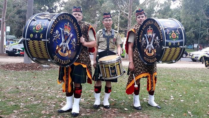 Thousands of people have have gathered in Melbourne's Shrine of Remembrance to honour Australia's servicemen and women.