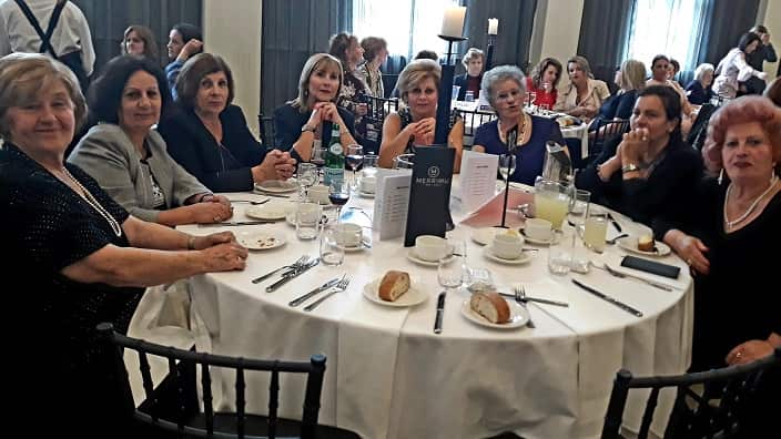 "m.a.d. woman foundation" and AHEPA's "Daughters of Penelope" event. 
