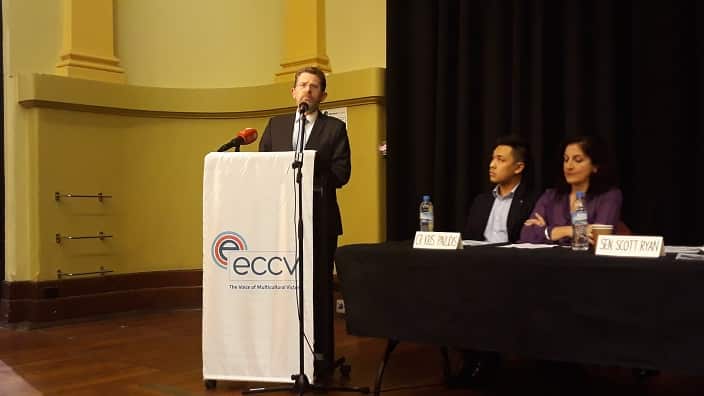 Senator Scott Ryan for the LNP.