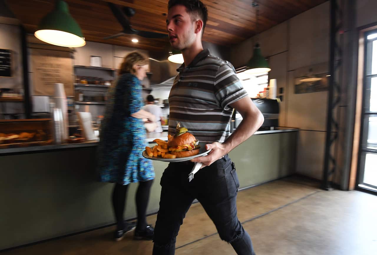  Wednesday's data from the Australian Bureau of Statistics (ABS) showed the wage price index rose 0.5% in the three months ended March, unchanged from the December quarter.