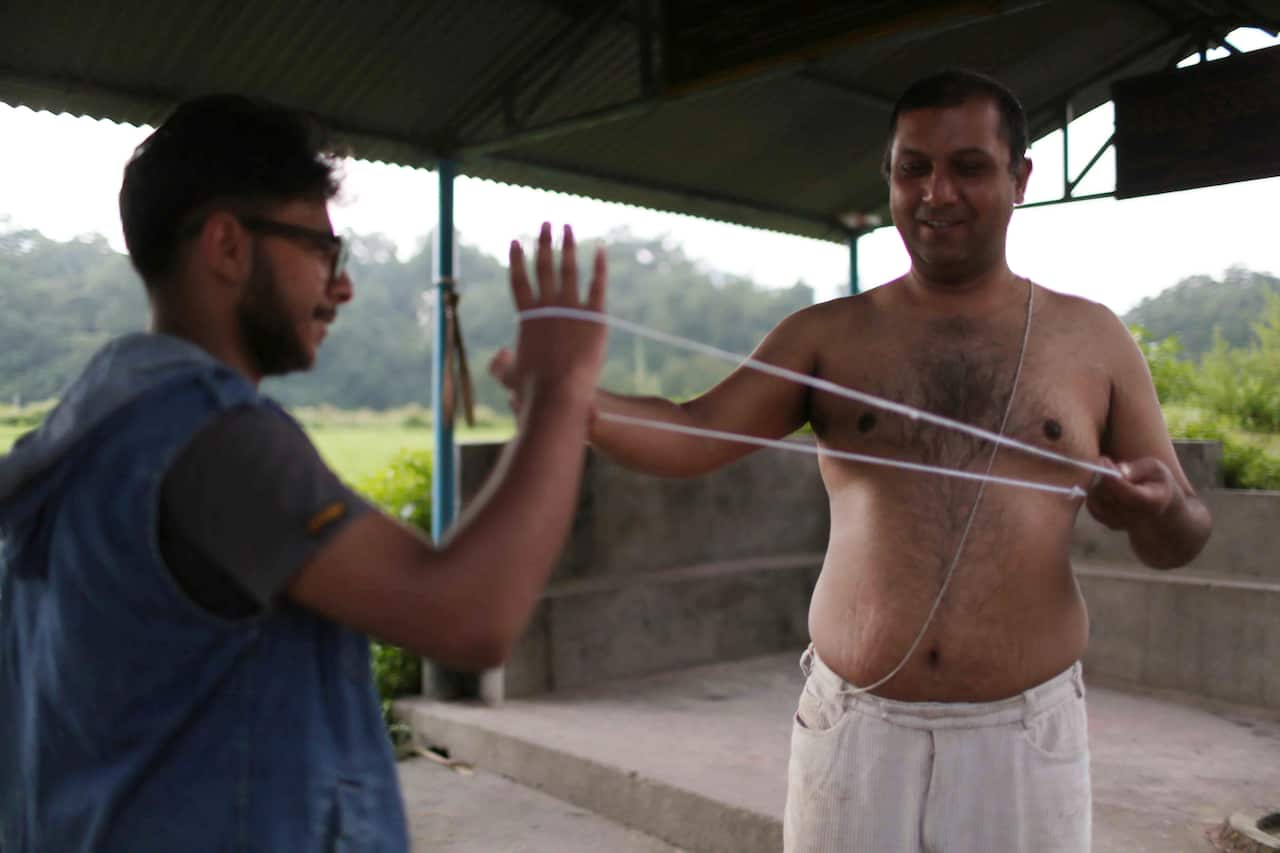 Janai Purnima or the annual Sacred Thread Festival marks the day when the devout Hindu males change the white cotton thread they wear across their torsos and take a ritual bath in a river or a pond. The sacred thread, when it first tied, indicates formal 