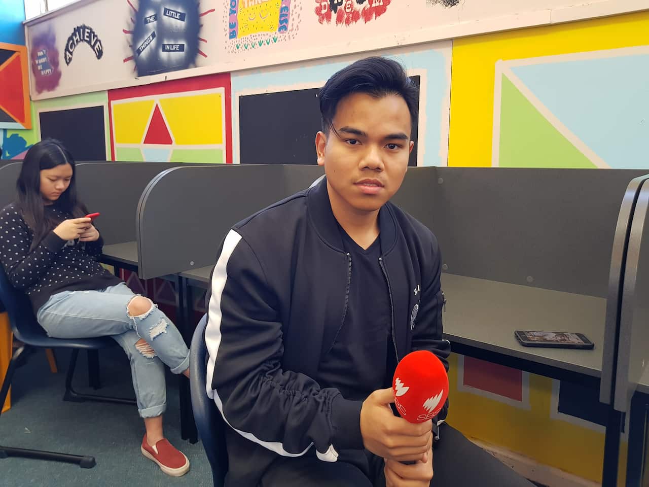 VSL Khmer class student