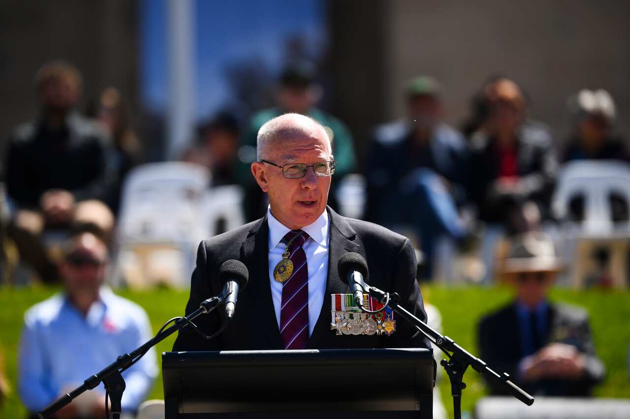 Australian Governor-General David Hurley.