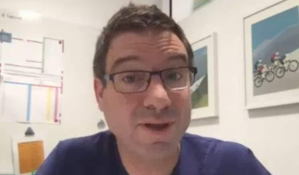 Dr Anthony Cross, ICU director at Northern Hospital Epping