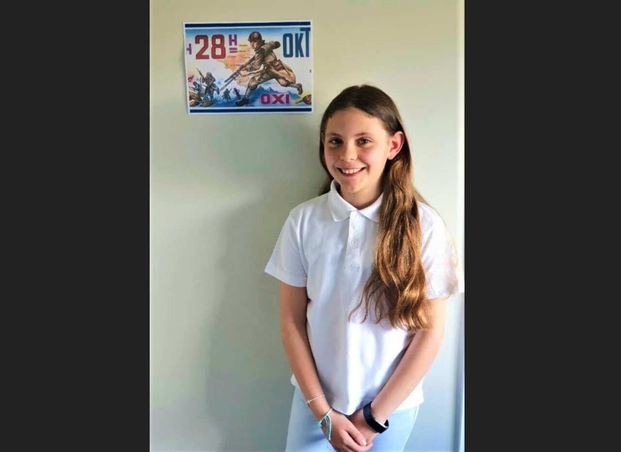 Student from the Greek Community of Melbourne's language schools.