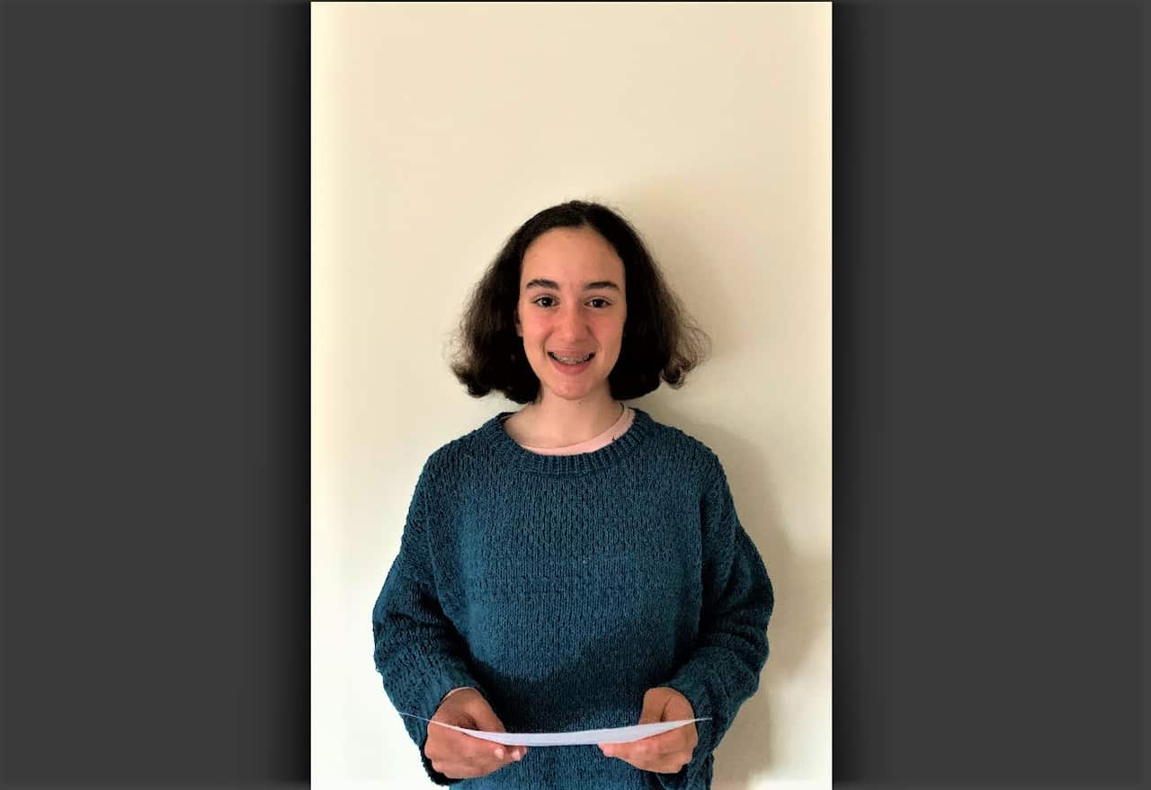 Greek language school student Irini Gianneli. 