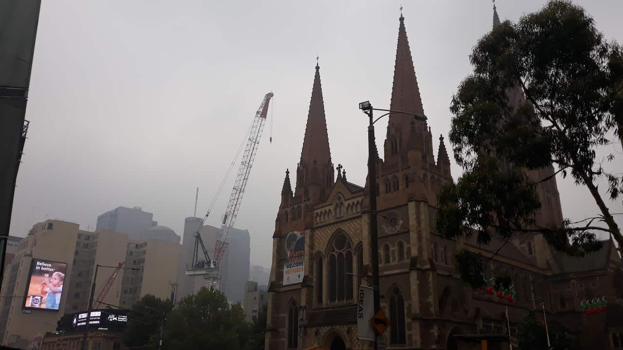 Melbourne's St Paul Cathedral. 