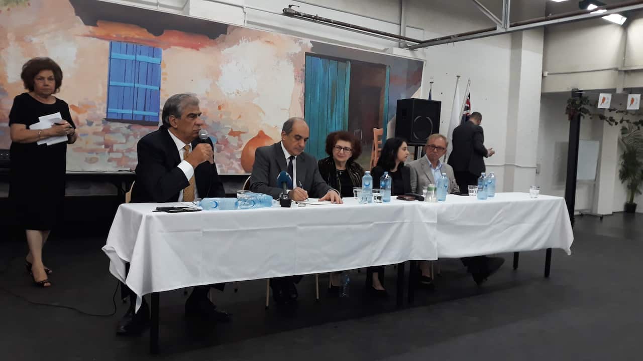 At the Cyprus Community of Melbourne and Victoria. 