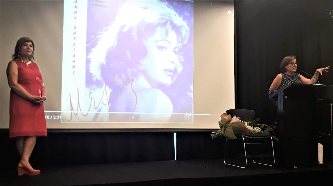 Angela Velos and Maria Koundoura. 