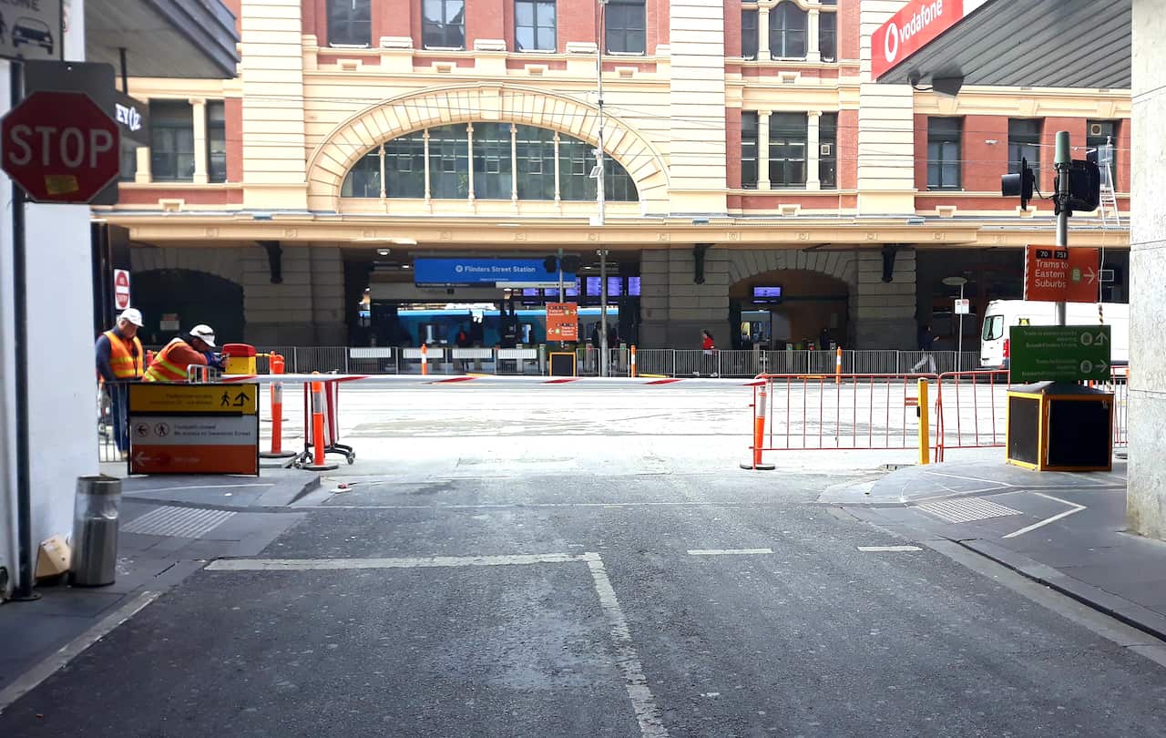 Flinders Street Station, Melbourne CBD 