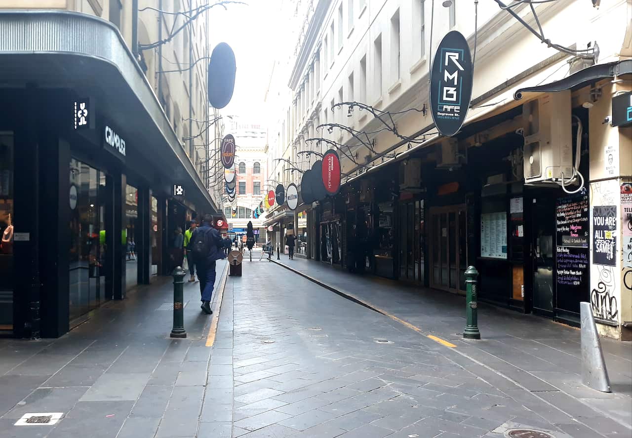 Degraves street, Melbourne CBD 