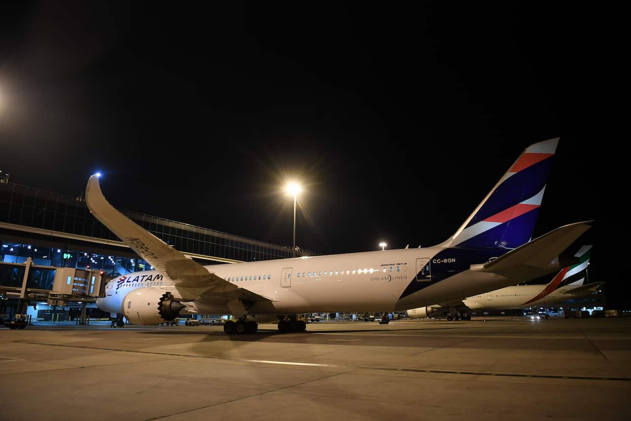 There have been a number of flights from South America. 