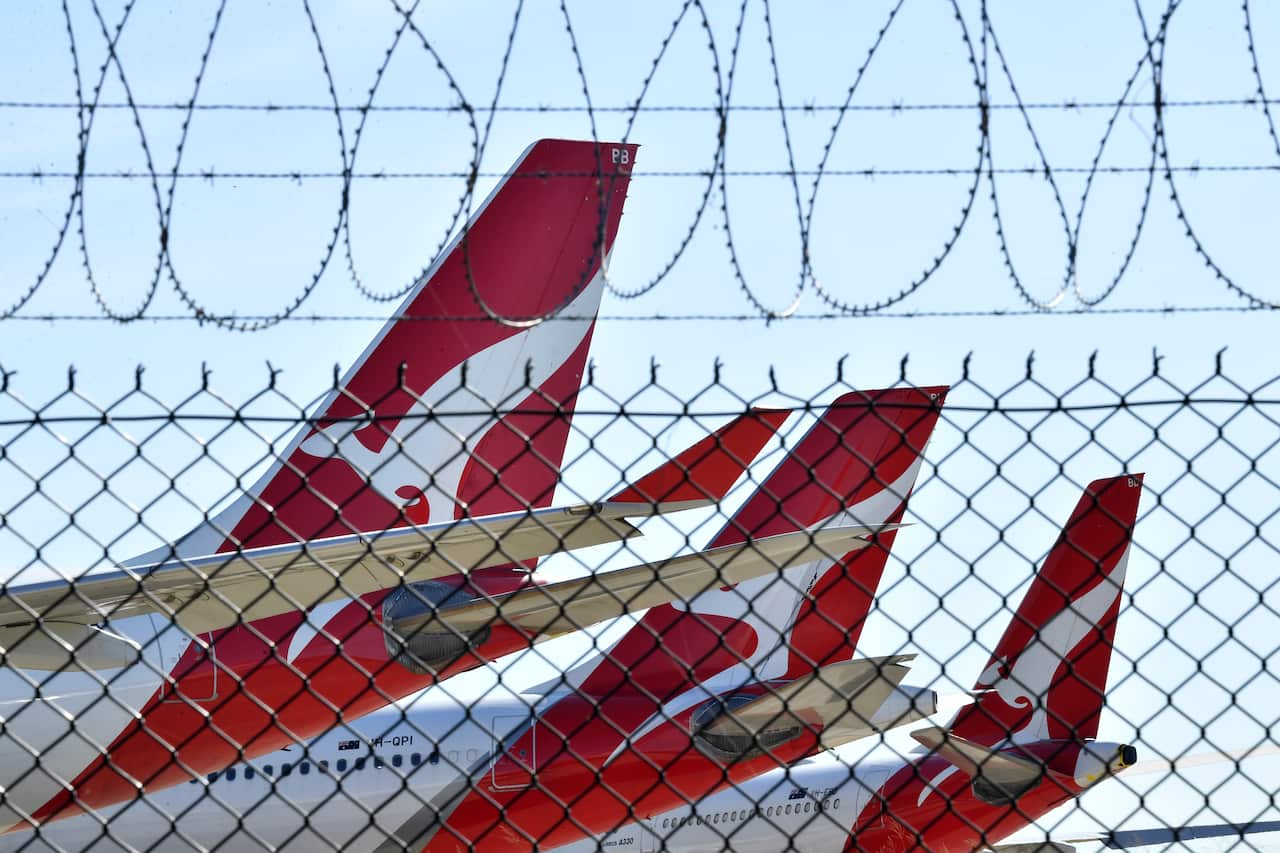 The Australian government has forced airline carriers to cut both their domestic and international flights.