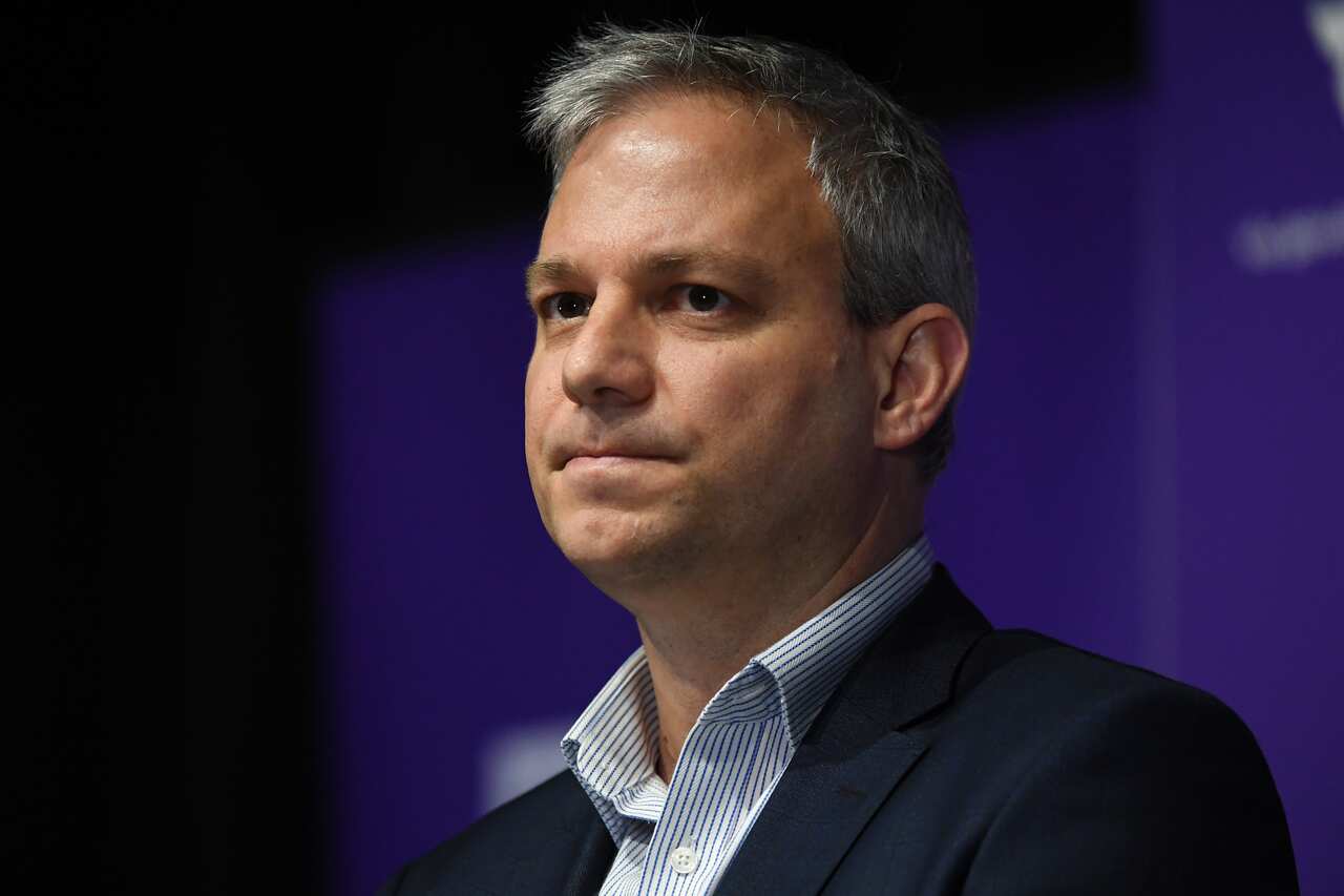 Victoria's Chief Health Officer Dr Brett Sutton addresses the media during a press conference in Melbourne.