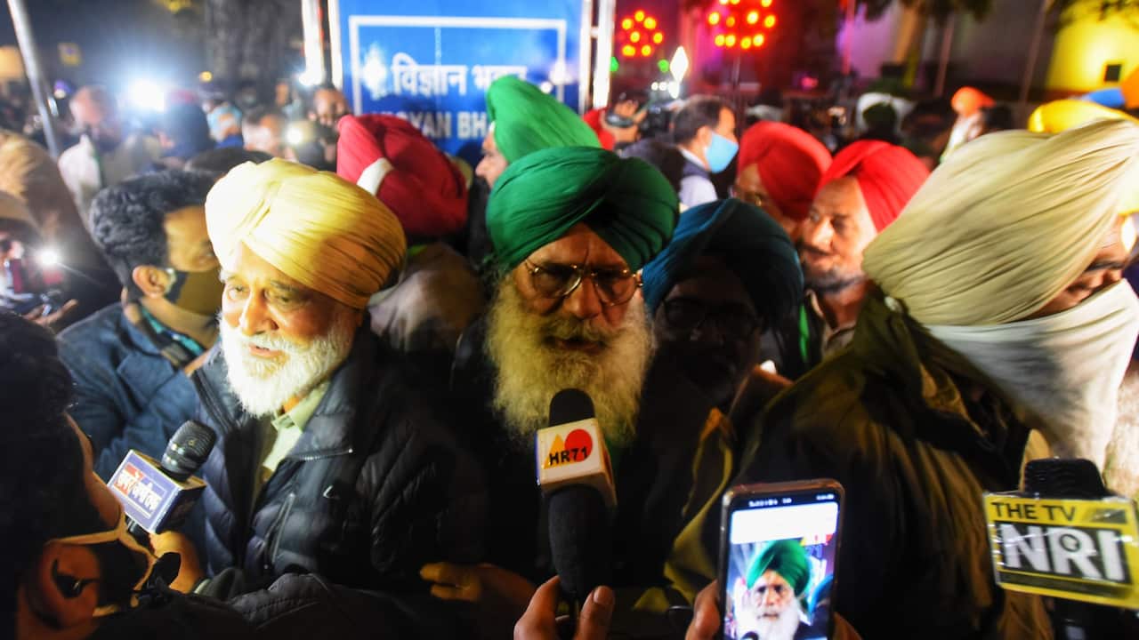 Farmers' protest: Talks with the central government remains inconclusive