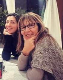 Barbara with her mother