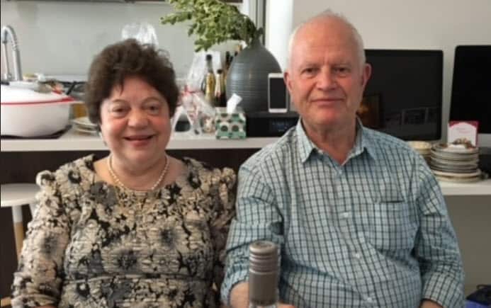 Penelope and Thomas Katsavos. 