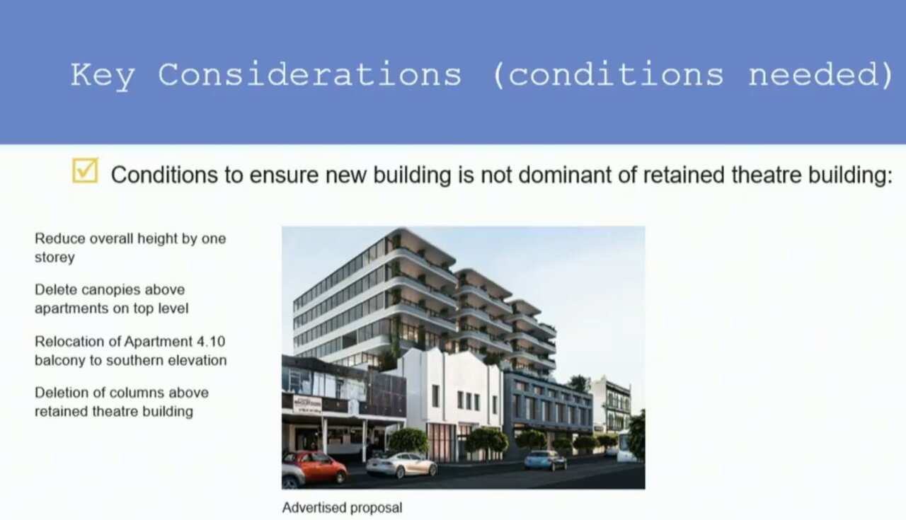 Key considerations regarding the new buliding. 