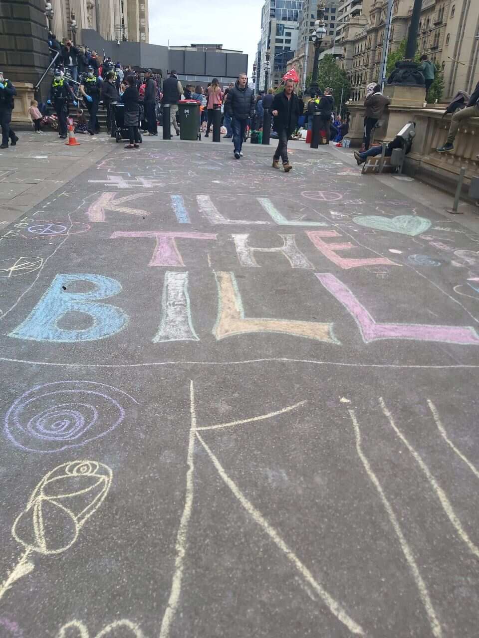 這次法案抗議，Cathy想起2019年的香港