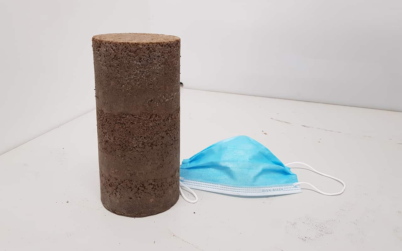 Researchers from Melbourne's RMIT University have found single-use face masks can be recycled into a road-making material in a new technique.