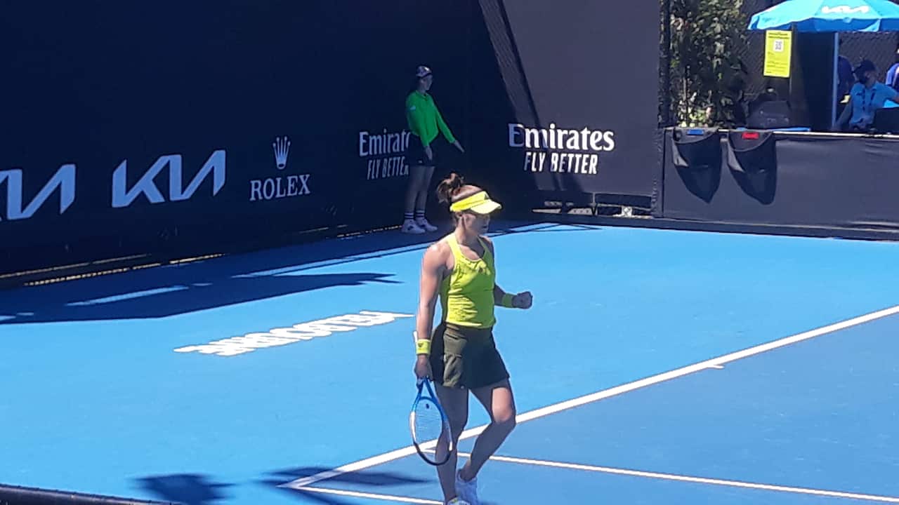 Greek tennis player Maria Sakkari.