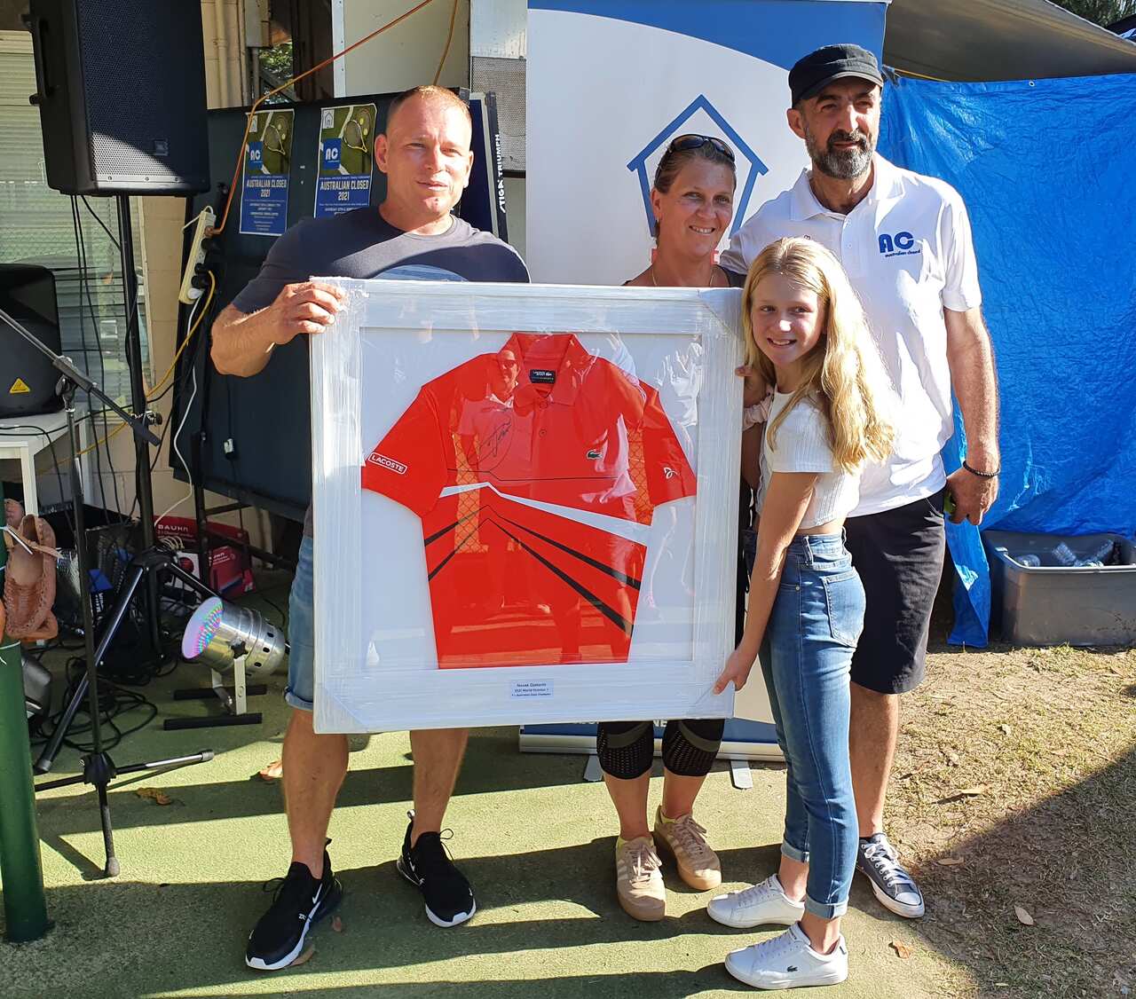 Australian Closed 2021 Novak Djokovic shirt