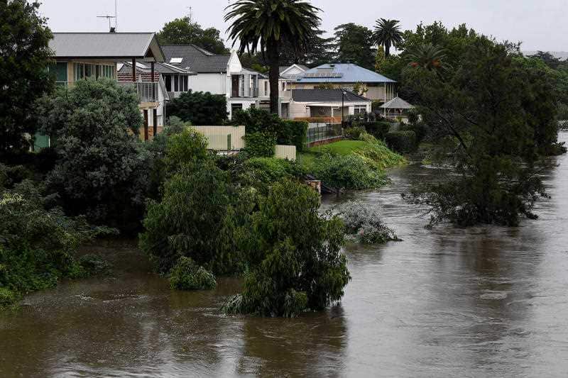 Inundaciones en el oeste de Sídney