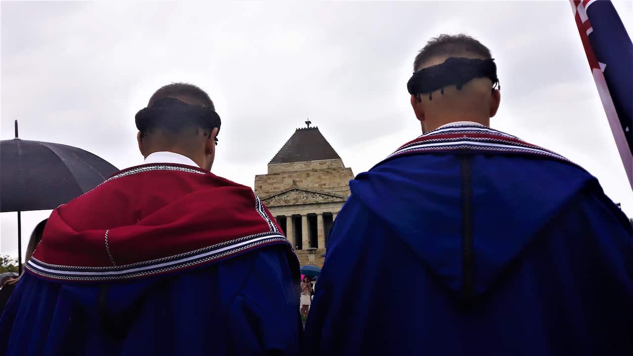 Victorian Greeks honor the 200 Years from the Greek Revolution, Shrine of Remembrance, Melbourne, 2021.