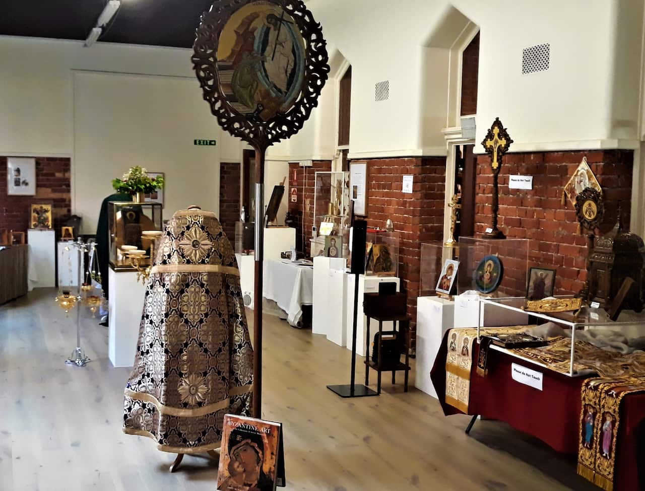 From the "ANASTASI: A Journey through Pascha" exhibition at Axion Esti Monastery, Northcote, Melbourne. 