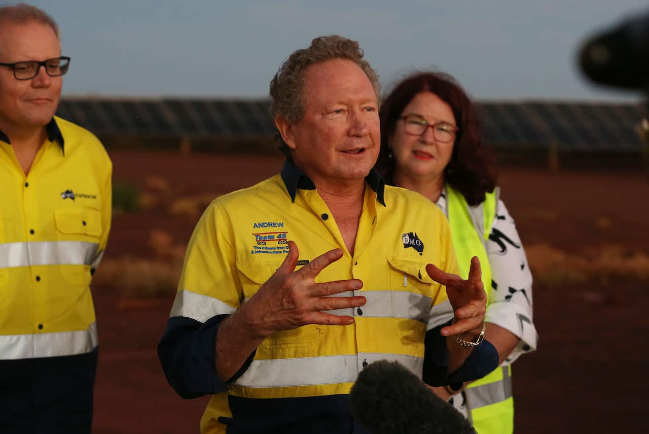 FMG CEO Andrew Forrest