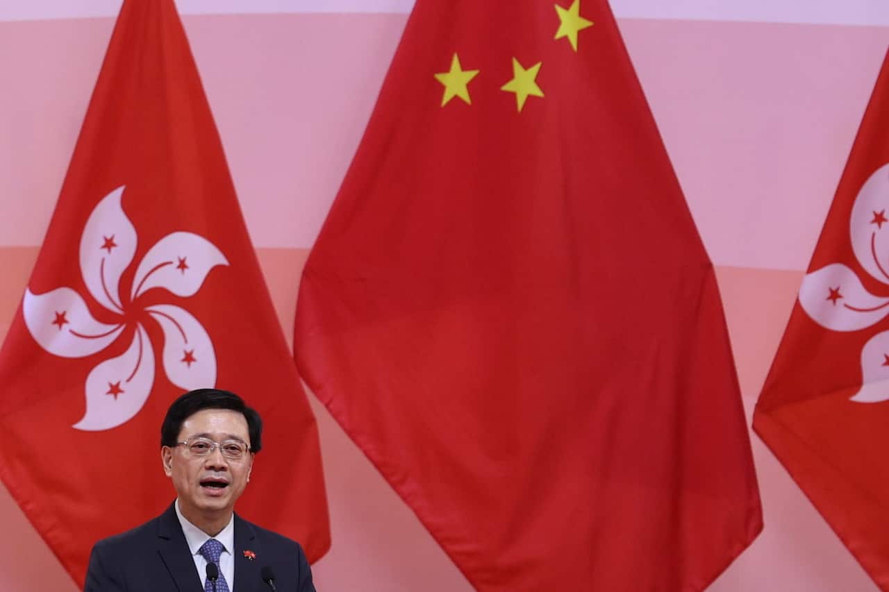 Hong Kong Chief Executive elect, John Lee