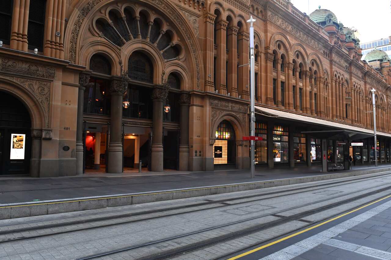 A near empty George Street