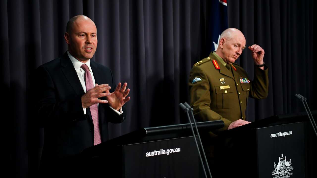 Josh Frydenberg e John Frewen