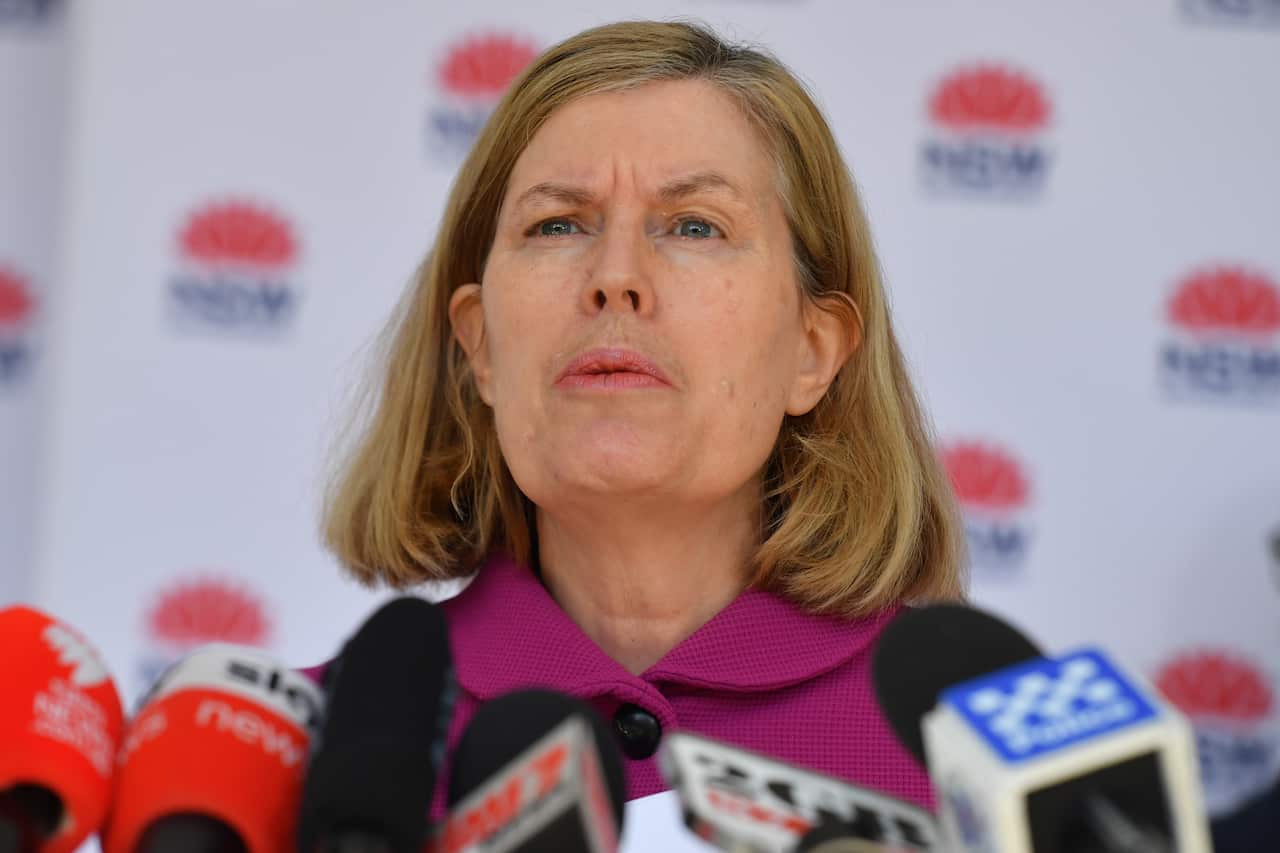 NSW recorded 112 new locally acquired cases of COVID-19 in the 24 hours to 8pm last night. (AAP Image/Mick Tsikas) NO ARCHIVING