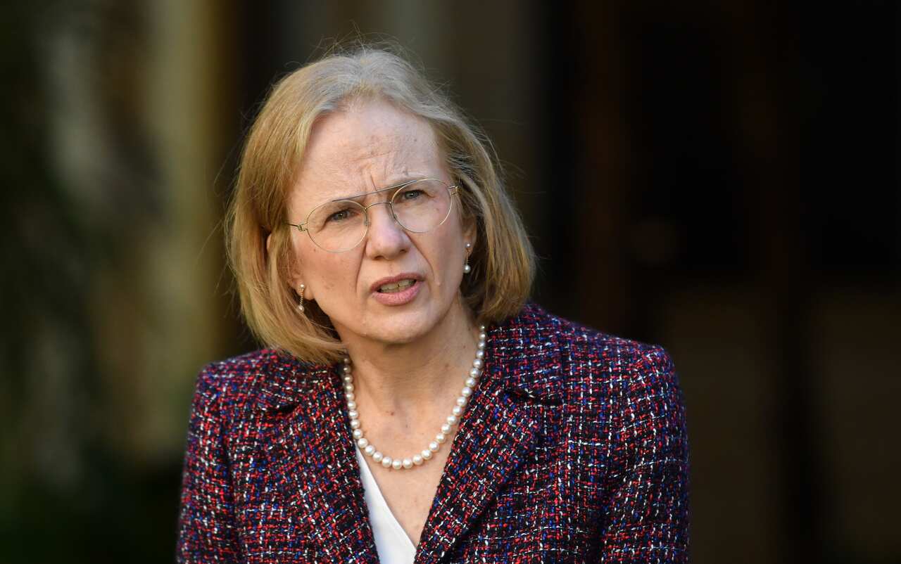 Deputy Premier Miles announced Queensland has recored a further 27 new cases of COVID-19 including 11 cases on a ship off the Queensland coast. (AAP Image/Darren England) NO ARCHIVING                                           