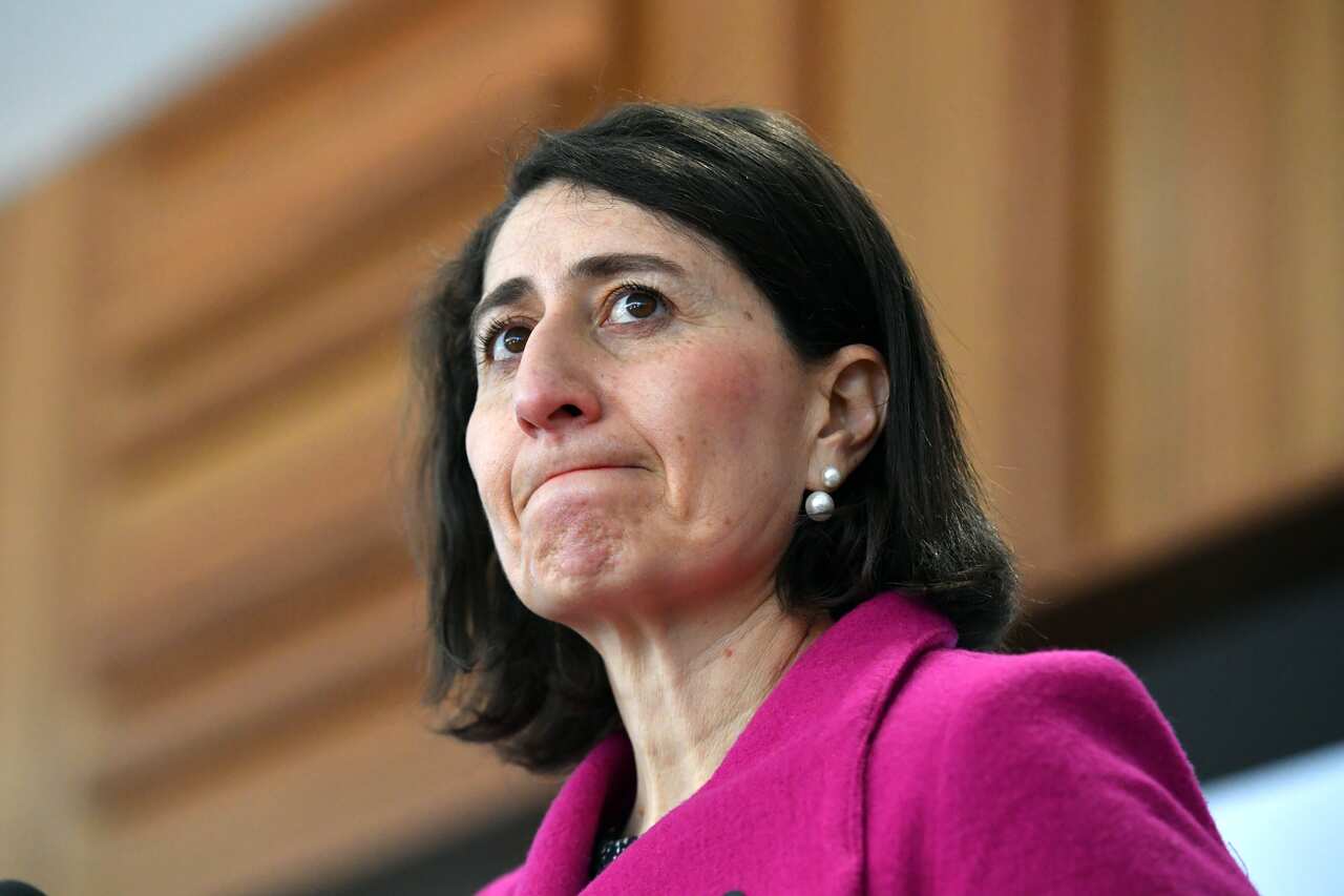 NSW Premier Gladys Berejiklian at a press conference to provide a COVID-19 update in Sydney. Friday, August 6, 2021. NSW recorded 291 new locally acquired cases of COVID-19 in the 24 hours to 8pm last night. (AAP Image/POOL/Mick Tsikas) NO ARCHIVING