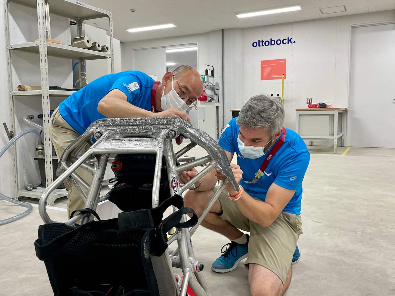 Tokyo Paralympics Technitians