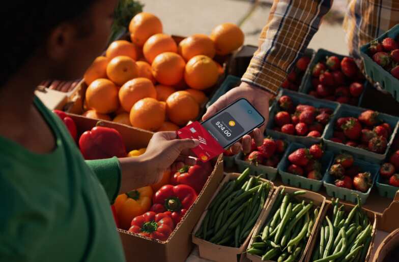 No additional hardware is needed to accept contactless payments through Tap to Pay on iPhone, so businesses can accept payments from wherever they do business.