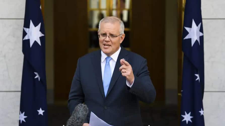 Australian Prime Minister Scott Morrison