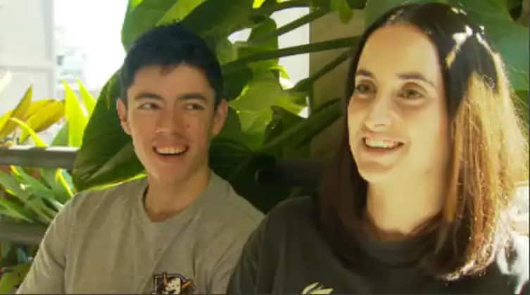 Sydney couple James Cruickshank and Steph Grant.