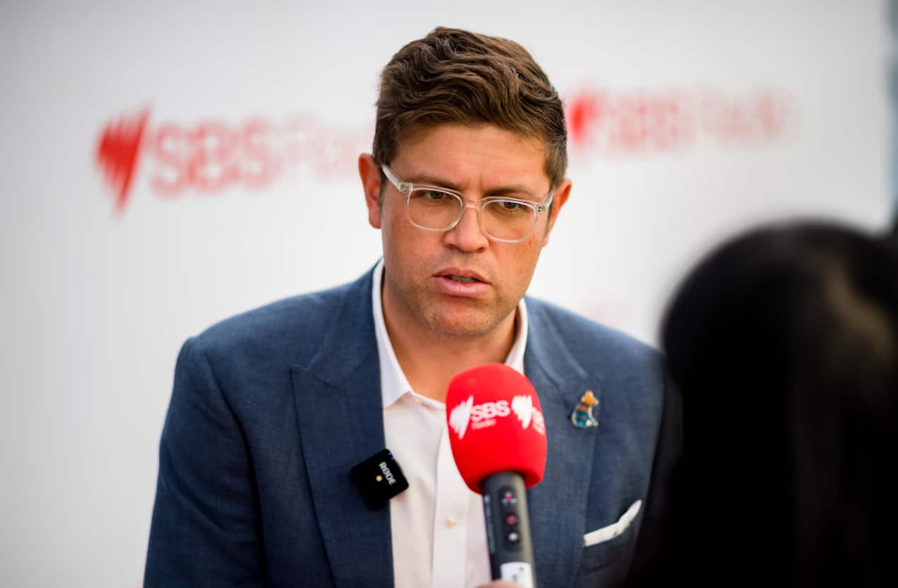 Bennelong选区工党候选人杰罗姆•拉萨尔(Jerome Laxale)